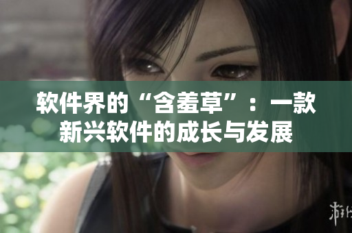 軟件界的“含羞草”：一款新興軟件的成長(zhǎng)與發(fā)展