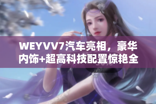 WEYVV7汽車(chē)亮相，豪華內(nèi)飾+超高科技配置驚艷全場(chǎng)！