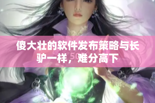 傻大壯的軟件發(fā)布策略與長驢一樣，難分高下