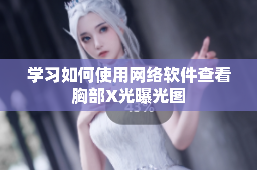 學(xué)習(xí)如何使用網(wǎng)絡(luò)軟件查看胸部X光曝光圖