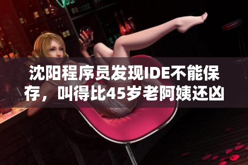 沈陽(yáng)程序員發(fā)現(xiàn)IDE不能保存，叫得比45歲老阿姨還兇？