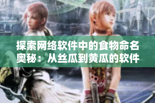 探索網(wǎng)絡軟件中的食物命名奧秘：從絲瓜到黃瓜的軟件編程思考