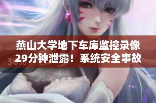 燕山大學(xué)地下車庫監(jiān)控錄像29分鐘泄露！系統(tǒng)安全事故曝光！