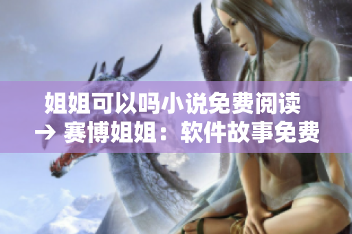 姐姐可以嗎小說免費閱讀 → 賽博姐姐：軟件故事免費暢讀