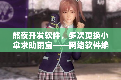熬夜開發(fā)軟件，多次更換小傘求助雨寶——網絡軟件編輯的自述