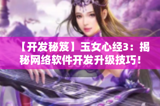 【開發(fā)秘笈】玉女心經(jīng)3：揭秘網(wǎng)絡(luò)軟件開發(fā)升級(jí)技巧！