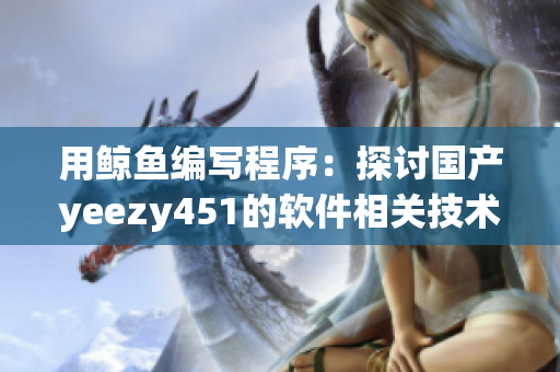用鯨魚編寫程序：探討國產(chǎn)yeezy451的軟件相關(guān)技術(shù)