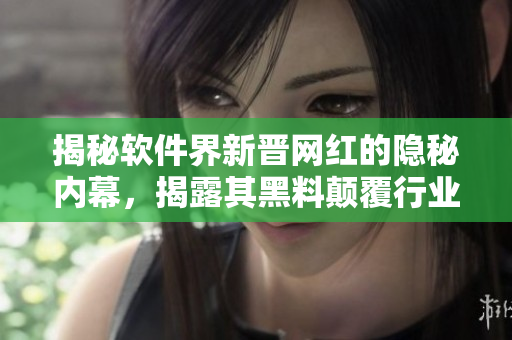揭秘軟件界新晉網(wǎng)紅的隱秘內(nèi)幕，揭露其黑料顛覆行業(yè)自身形象