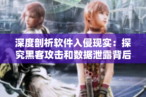 深度剖析軟件入侵現(xiàn)實：探究黑客攻擊和數(shù)據(jù)泄露背后的真相
