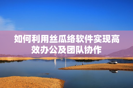 如何利用絲瓜絡(luò)軟件實(shí)現(xiàn)高效辦公及團(tuán)隊(duì)協(xié)作