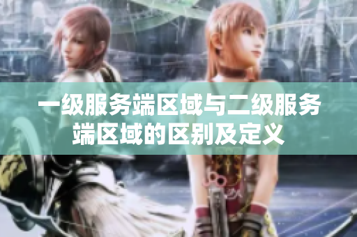 一級(jí)服務(wù)端區(qū)域與二級(jí)服務(wù)端區(qū)域的區(qū)別及定義