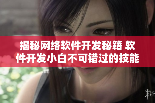 揭秘網(wǎng)絡軟件開發(fā)秘籍 軟件開發(fā)小白不可錯過的技能支援