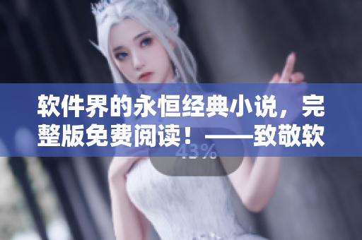 軟件界的永恒經(jīng)典小說，完整版免費(fèi)閱讀！——致敬軟件開發(fā)者們的故事