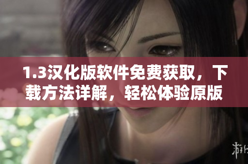 1.3漢化版軟件免費(fèi)獲取，下載方法詳解，輕松體驗(yàn)原版功能