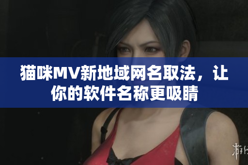 貓咪MV新地域網(wǎng)名取法，讓你的軟件名稱更吸睛