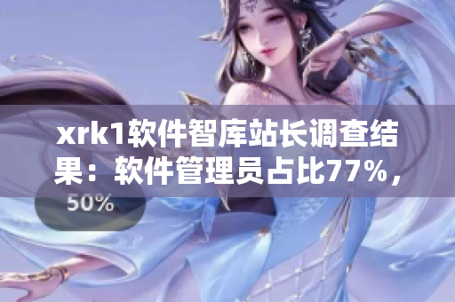 xrk1軟件智庫站長調查結果：軟件管理員占比77%，MBA學歷者較多