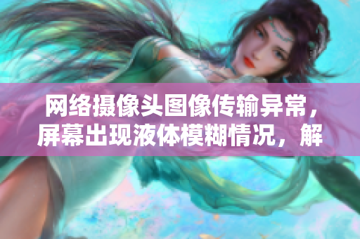 網(wǎng)絡攝像頭圖像傳輸異常，屏幕出現(xiàn)液體模糊情況，解決方法大揭秘