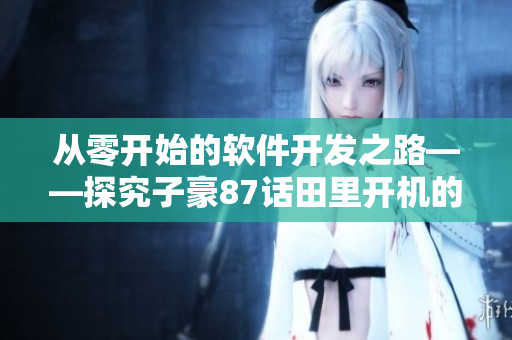 從零開(kāi)始的軟件開(kāi)發(fā)之路——探究子豪87話田里開(kāi)機(jī)的奧秘