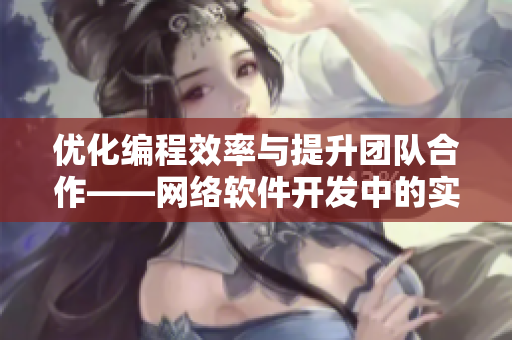 優(yōu)化編程效率與提升團(tuán)隊(duì)合作——網(wǎng)絡(luò)軟件開(kāi)發(fā)中的實(shí)用技巧分享