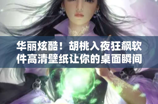 華麗炫酷！胡桃入夜狂飆軟件高清壁紙讓你的桌面瞬間升級！