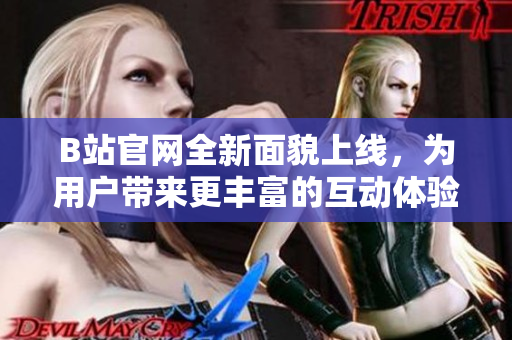 B站官網(wǎng)全新面貌上線，為用戶帶來更豐富的互動體驗