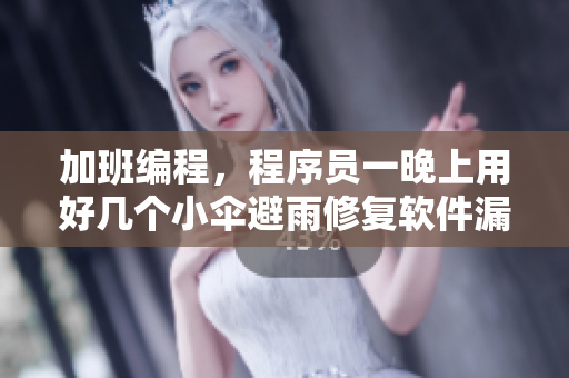 加班編程，程序員一晚上用好幾個小傘避雨修復(fù)軟件漏洞