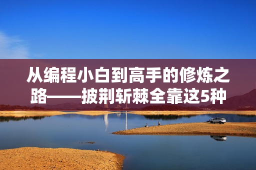 從編程小白到高手的修煉之路——披荊斬棘全靠這5種軟件