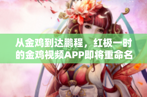 從金雞到達(dá)鵬程，紅極一時(shí)的金雞視頻APP即將重命名，迎來(lái)新篇章