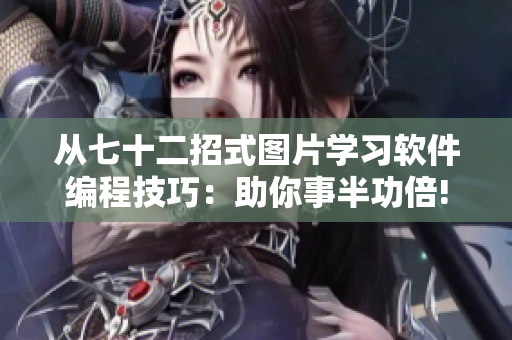 從七十二招式圖片學(xué)習(xí)軟件編程技巧：助你事半功倍!