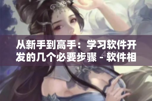 從新手到高手：學(xué)習(xí)軟件開發(fā)的幾個必要步驟 - 軟件相關(guān)文章