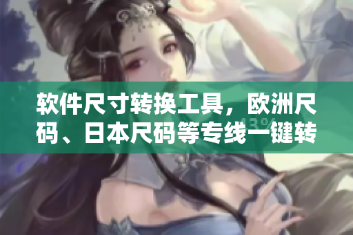 軟件尺寸轉(zhuǎn)換工具，歐洲尺碼、日本尺碼等專線一鍵轉(zhuǎn)換！