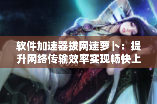 軟件加速器拔網(wǎng)速蘿卜：提升網(wǎng)絡(luò)傳輸效率實(shí)現(xiàn)暢快上網(wǎng)體驗(yàn)！