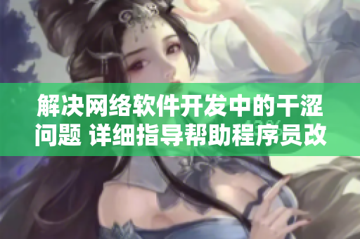 解決網(wǎng)絡(luò)軟件開發(fā)中的干澀問題 詳細(xì)指導(dǎo)幫助程序員改善代碼質(zhì)量
