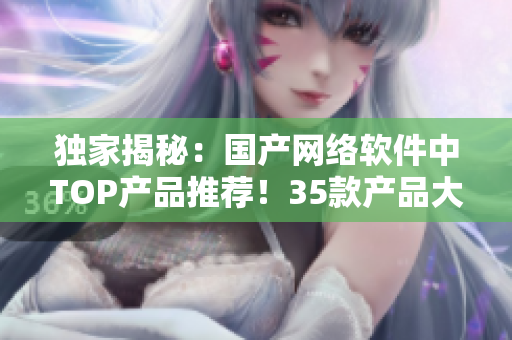 獨家揭秘：國產(chǎn)網(wǎng)絡(luò)軟件中TOP產(chǎn)品推薦！35款產(chǎn)品大PK！