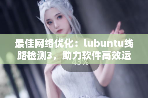 最佳網(wǎng)絡(luò)優(yōu)化：lubuntu線路檢測(cè)3，助力軟件高效運(yùn)行