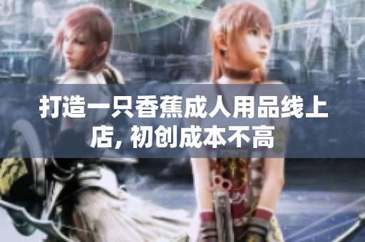 打造一只香蕉成人用品線上店, 初創(chuàng)成本不高