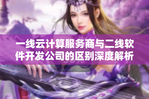 一線云計算服務(wù)商與二線軟件開發(fā)公司的區(qū)別深度解析