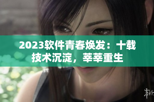 2023軟件青春煥發(fā)：十載技術(shù)沉淀，莘莘重生