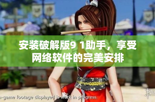 安裝破解版9 1助手，享受網(wǎng)絡軟件的完美安排