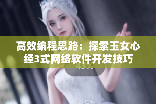 高效編程思路：探索玉女心經(jīng)3式網(wǎng)絡(luò)軟件開發(fā)技巧