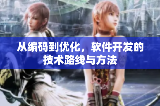 從編碼到優(yōu)化，軟件開發(fā)的技術(shù)路線與方法