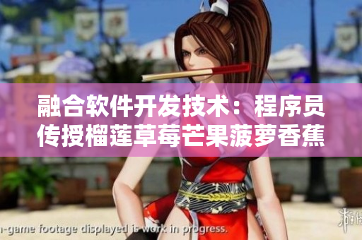 融合軟件開發(fā)技術(shù)：程序員傳授榴蓮草莓芒果菠蘿香蕉華麗編程秘笈