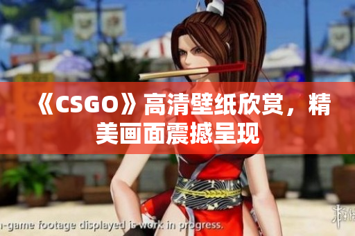 《CSGO》高清壁紙欣賞，精美畫面震撼呈現(xiàn)