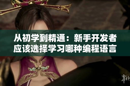 從初學到精通：新手開發(fā)者應該選擇學習哪種編程語言？
