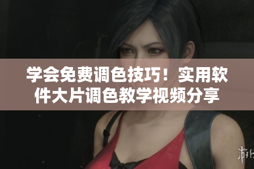 學(xué)會免費(fèi)調(diào)色技巧！實(shí)用軟件大片調(diào)色教學(xué)視頻分享