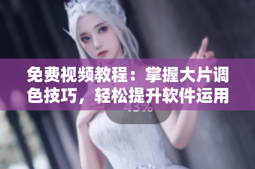 免費(fèi)視頻教程：掌握大片調(diào)色技巧，輕松提升軟件運(yùn)用水平