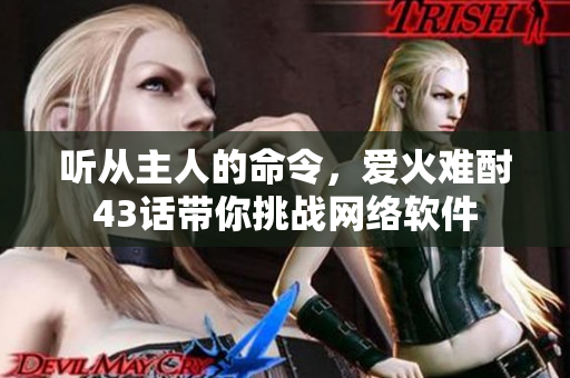 聽從主人的命令，愛火難酎43話帶你挑戰(zhàn)網(wǎng)絡(luò)軟件