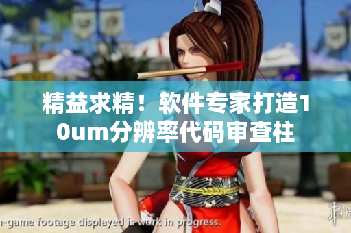 精益求精！軟件專家打造10um分辨率代碼審查柱