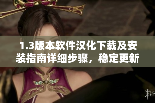 1.3版本軟件漢化下載及安裝指南詳細(xì)步驟，穩(wěn)定更新，簡易操作