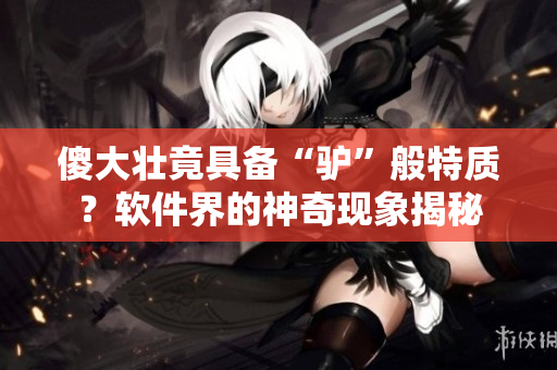 傻大壯竟具備“驢”般特質(zhì)？軟件界的神奇現(xiàn)象揭秘